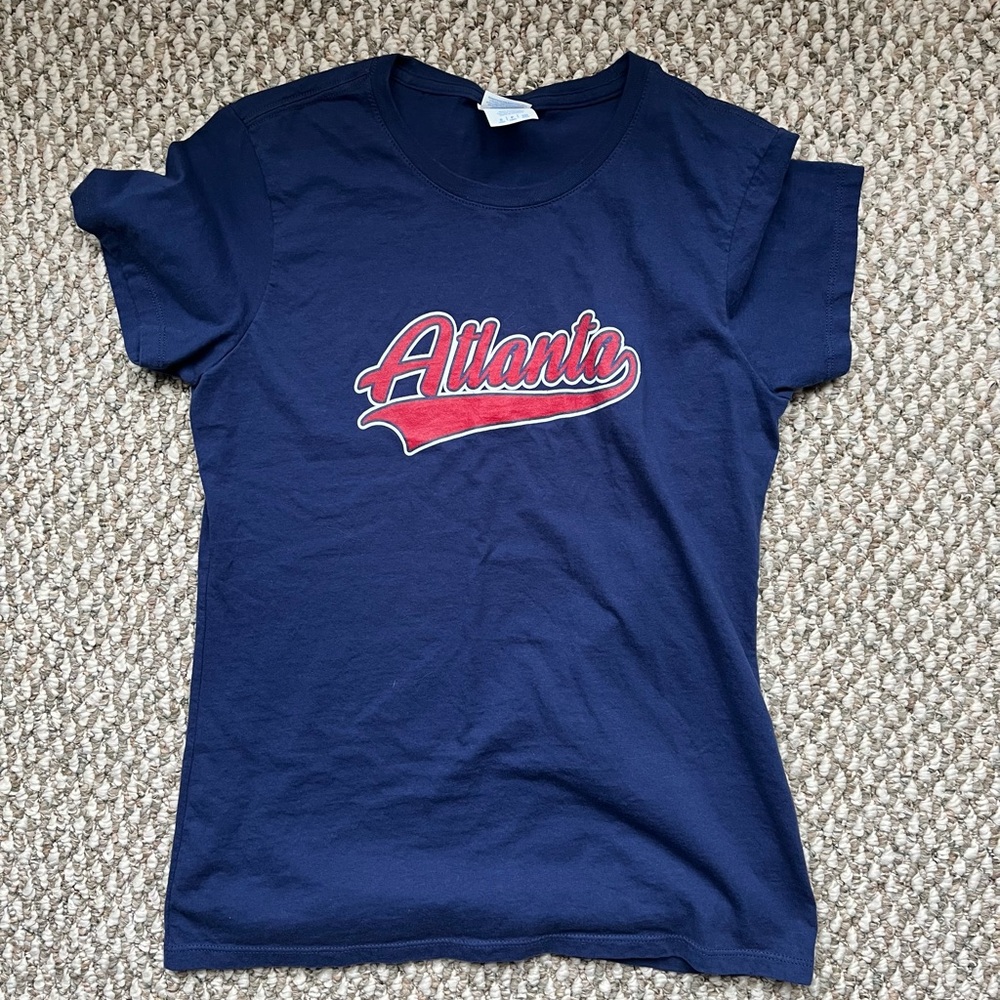 Atlanta Braves ladies t shirt